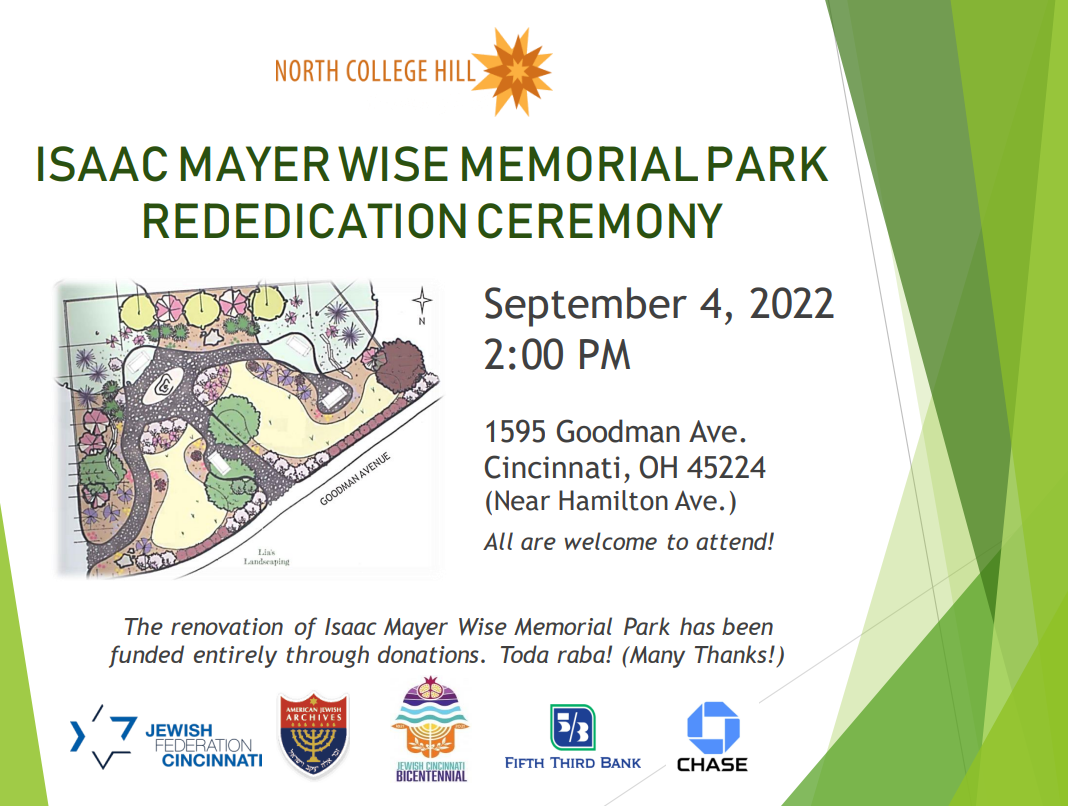 wise park invitation rededication september fourth 2022
